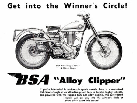 BSA 350 COMPETITION alloy